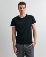 BLACK MEN'S T-SHIRT