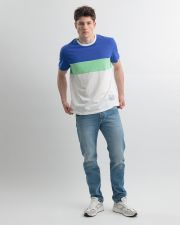 BLUE MEN'S T-SHIRT