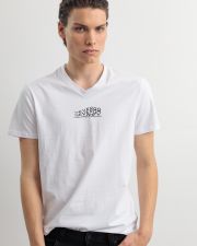 WHITE MEN'S T-SHIRT