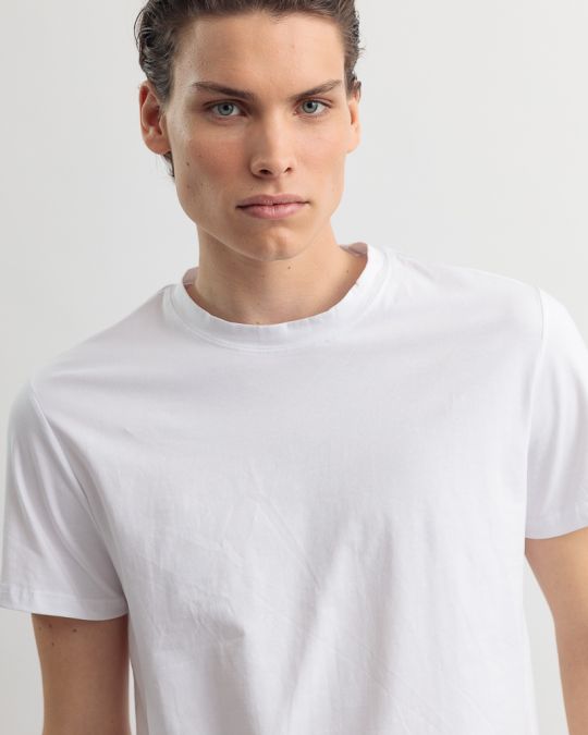 WHITE MEN'S T-SHIRT 1D25SS4041SS0205