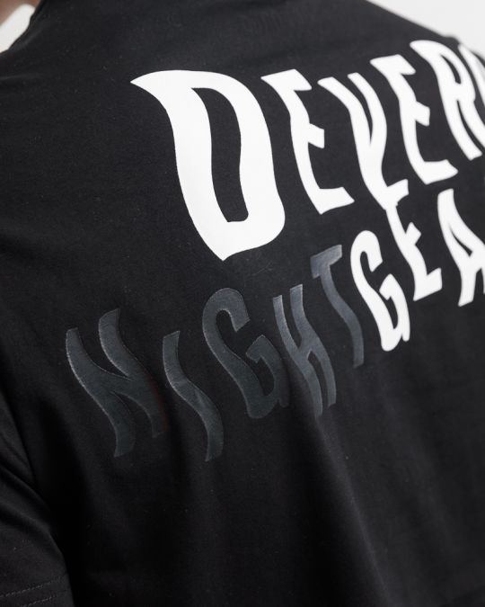 BLACK MEN'S T-SHIRT 1D25SS4041SS0205