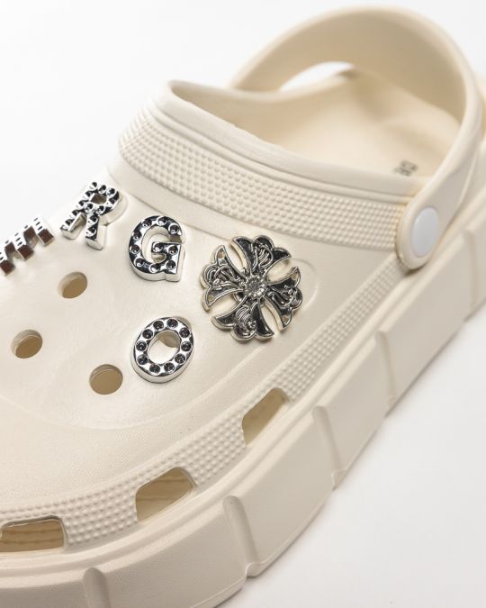 WHITE WOMEN'S SLIDES - MILLIE DE25SS2571EV DG