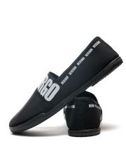 BLACK WOMEN'S SLIP-ON SHOES - MALIBU