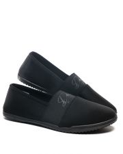BLACK WOMEN'S SLIP-ON SHOES - MALIBU SIGNATURE