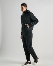 BLACK MEN'S TRANSITIONAL JACKET