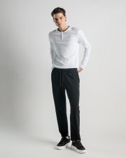 FEHÉR FÉRFI HOSSZÚ UJJÚ PÓLÓ