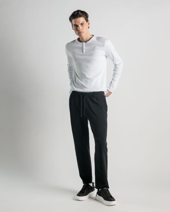 FEHÉR FÉRFI HOSSZÚ UJJÚ PÓLÓ 1D25SS4003LS3305