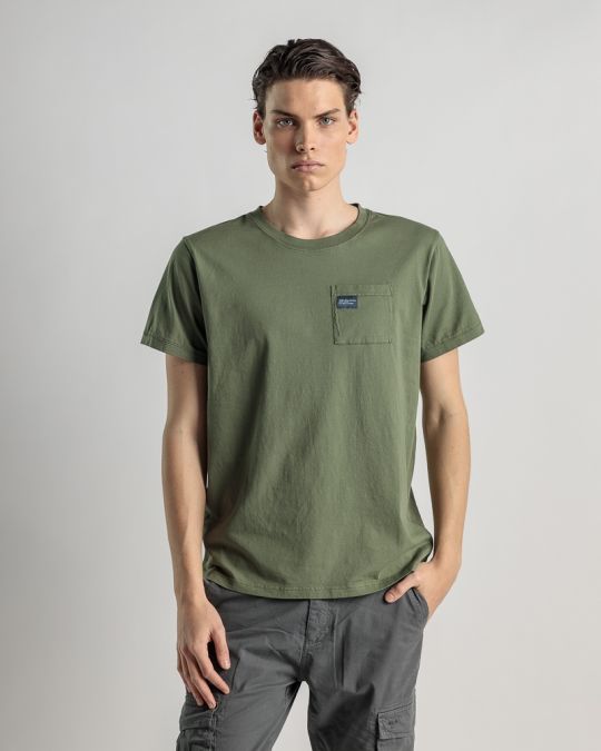 KHAKI FÉRFI RÖVID UJJÚ PÓLÓ 1D25SS4029SS0106