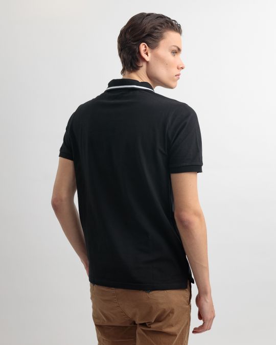 BLACK MEN'S T-SHIRT 1D25SS4001SS2405