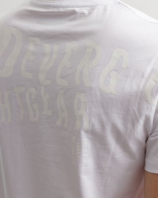 WHITE MEN'S T-SHIRT 1D25SS4041SS0205