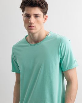 GREEN MEN'S T-SHIRT 1D25SS4063SS0106