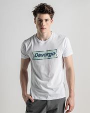 WHITE MEN'S T-SHIRT