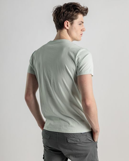 BLUE MEN'S T-SHIRT 1D25SS4030SS0105