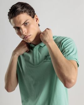 ZÖLD FÉRFI RÖVID UJJÚ PÓLÓ 1D25SS4034SS0124