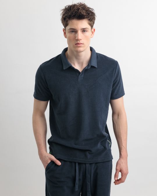 BLUE MEN'S T-SHIRT 1D25SS4032SS0705