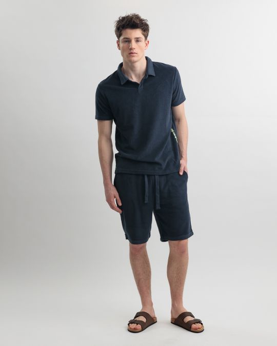 BLUE MEN'S T-SHIRT 1D25SS4032SS0705