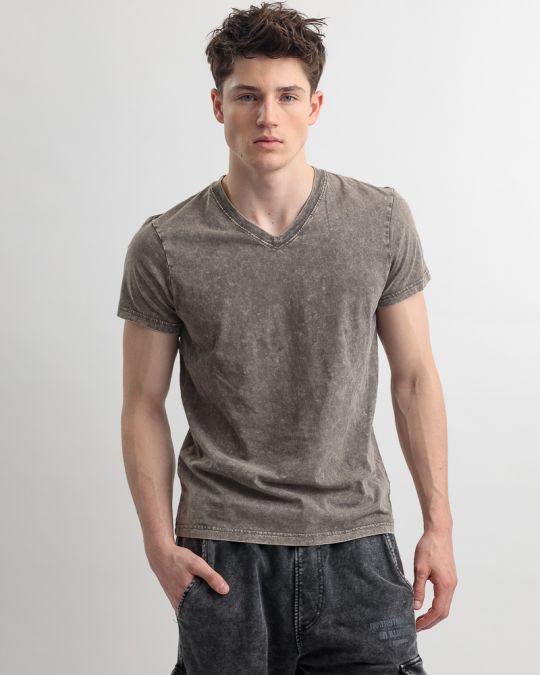 GREY MEN'S T-SHIRT 1D25SS4044SS0124