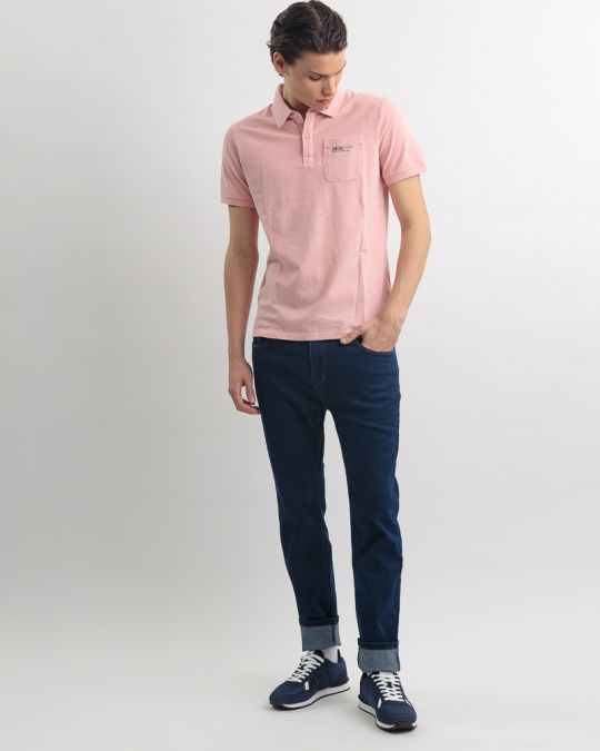 PINK MEN'S T-SHIRT 1D25SS4052SS2406