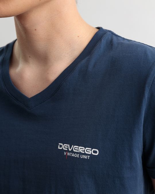 KÉK FÉRFI RÖVID UJJÚ PÓLÓ 1D25SS4064SS0105