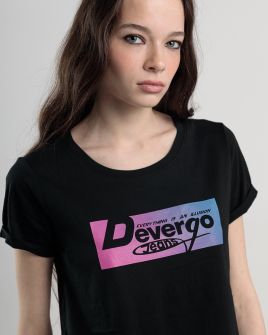 FEKETE NŐI RÖVID UJJÚ PÓLÓ 2D25SS4538SS0105