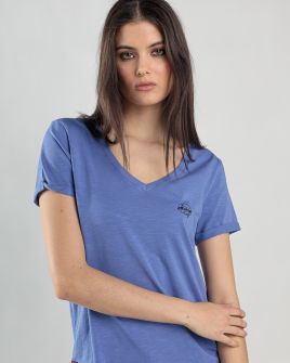 LILA NŐI RÖVID UJJÚ PÓLÓ 2D25SS4548SS3805