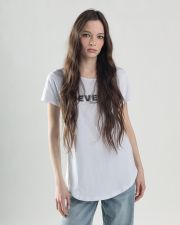 WHITE WOMEN'S T-SHIRT