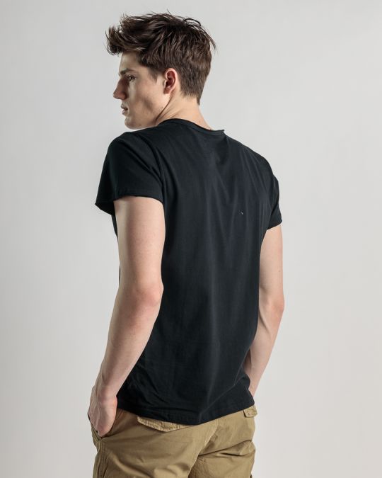 BLACK MEN'S T-SHIRT 1D25SS4033SS0106