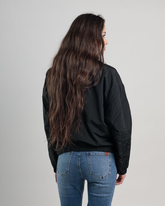 FEKETE NŐI NEJLON ÁTMENETI KABÁT 2D25SS3500KA1600