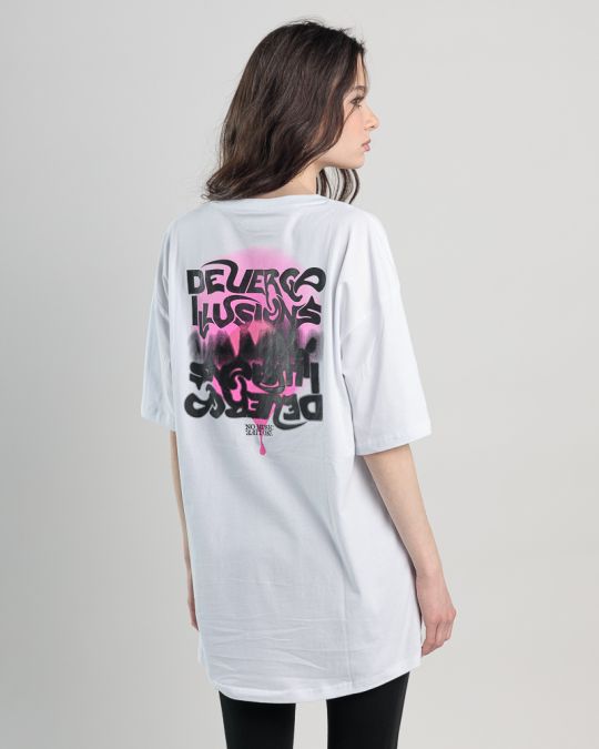 WHITE WOMEN'S T-SHIRT 2D25SS4563SS0205