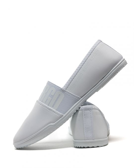 WHITE WOMEN'S SLIP-ON SHOES - MALIBU DE25SS5509LY AH