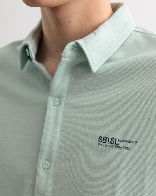 KÉK FÉRFI ING 1D25SS5002SS2406