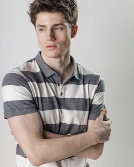 GREY MEN'S T-SHIRT 1D25SS4025SS0105