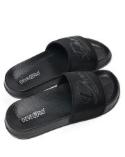 BLACK WOMEN'S SLIDES - PETRA