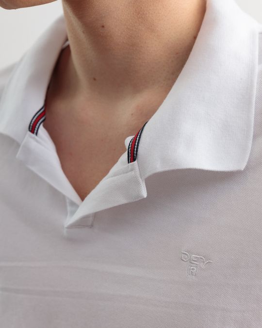 WHITE MEN'S T-SHIRT 1D25SS4005SS2405