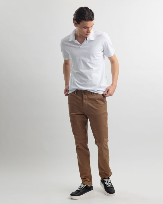 WHITE MEN'S T-SHIRT 1D25SS4005SS2405