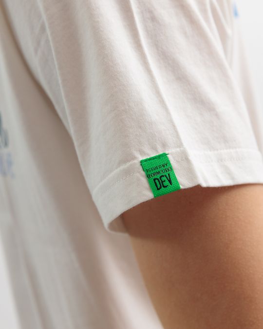 WHITE MEN'S T-SHIRT 1D25SS4028SS0105