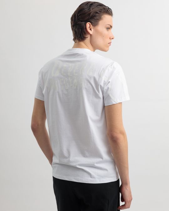 WHITE MEN'S T-SHIRT 1D25SS4041SS0205