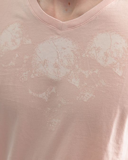 PINK MEN'S T-SHIRT 1D25SS4067SS0106
