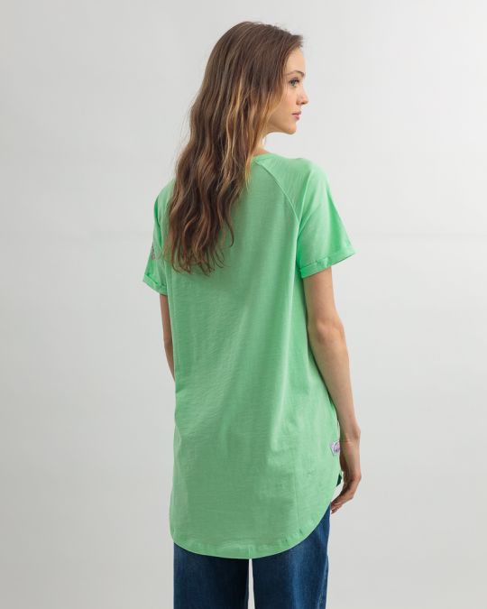 KÉK NŐI RÖVID UJJÚ PÓLÓ 2D25SS4564SS3805