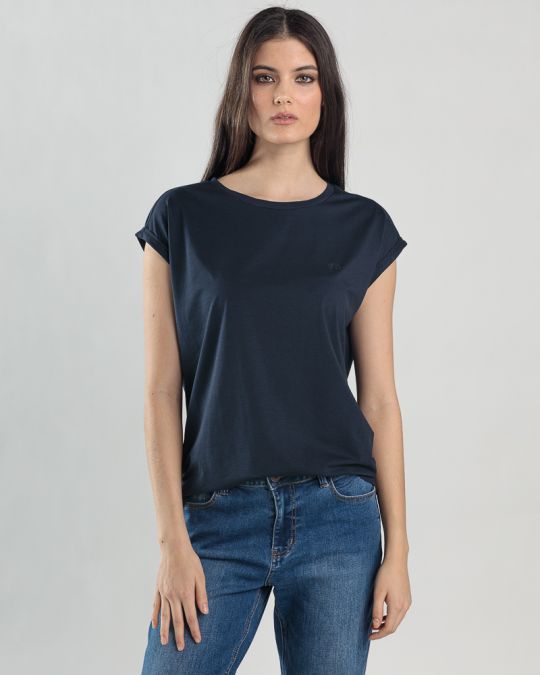BLUE WOMEN'S TOP 2D25SS4518SL0105