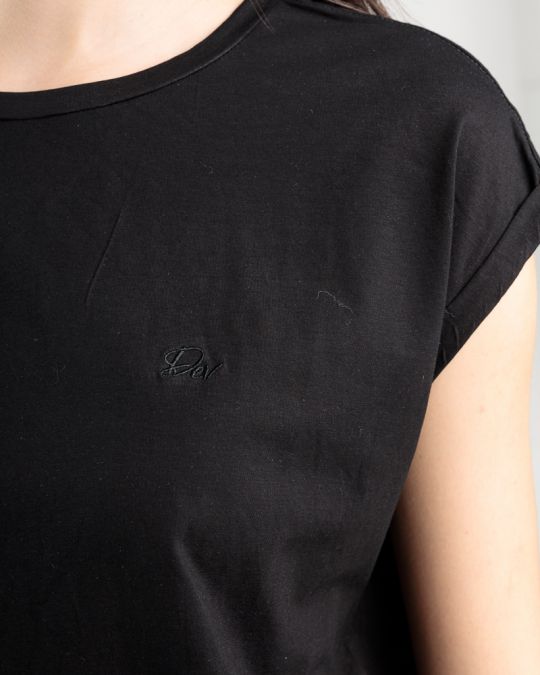 FEKETE NŐI TOP 2D25SS4518SL0105