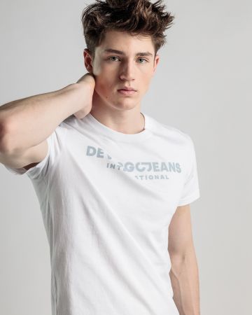 FEHÉR FÉRFI RÖVID UJJÚ PÓLÓ 1D25SS4059SS0105