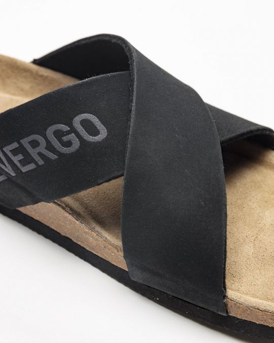 FEKETE FÉRFI PAPUCS - FELIX DE25SS2003PU HV