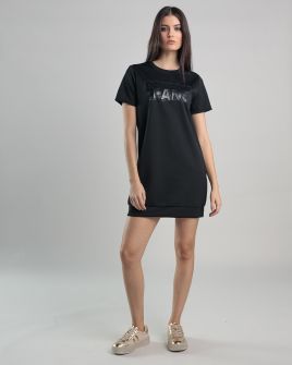 BLACK WOMEN'S DRESS 2D25SS9595DR0701