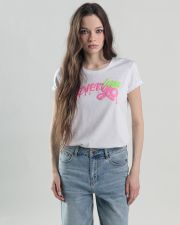WHITE WOMEN'S T-SHIRT