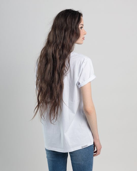 FEHÉR NŐI RÖVID UJJÚ PÓLÓ 2D25SS4560SS0105