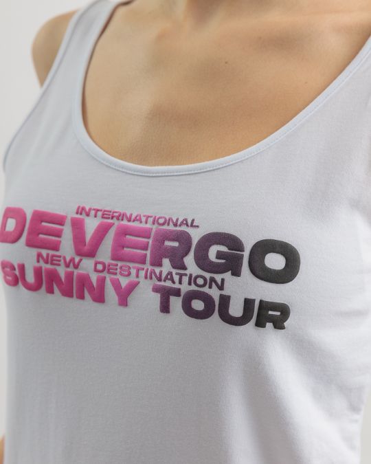 FEHÉR NŐI TOP 2D25SS4502SL0205