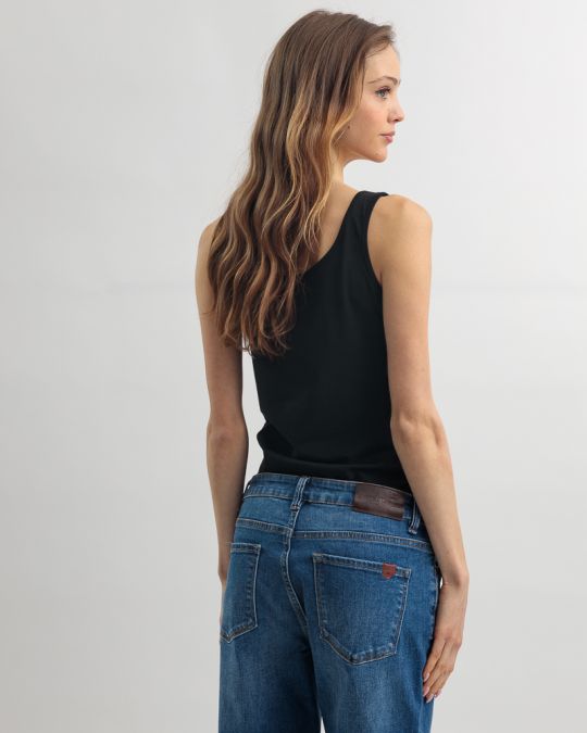 FEKETE NŐI TOP 2D25SS4502SL0205