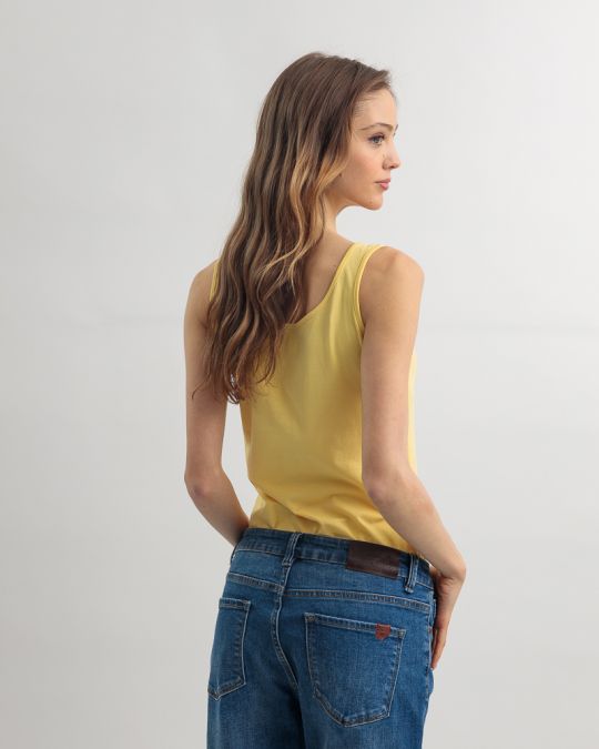 SÁRGA NŐI TOP 2D25SS4502SL0205