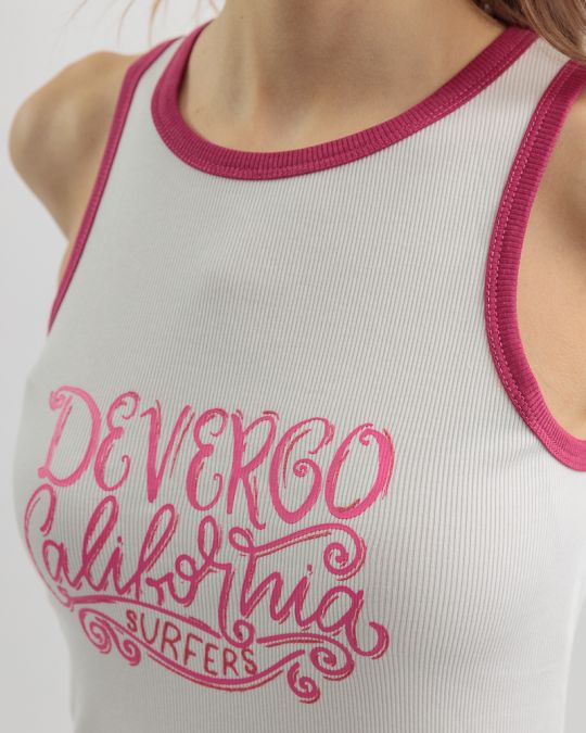 FEHÉR NŐI TOP 2D25SS4509SL3305